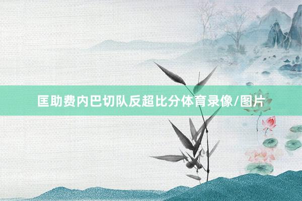 匡助费内巴切队反超比分体育录像/图片