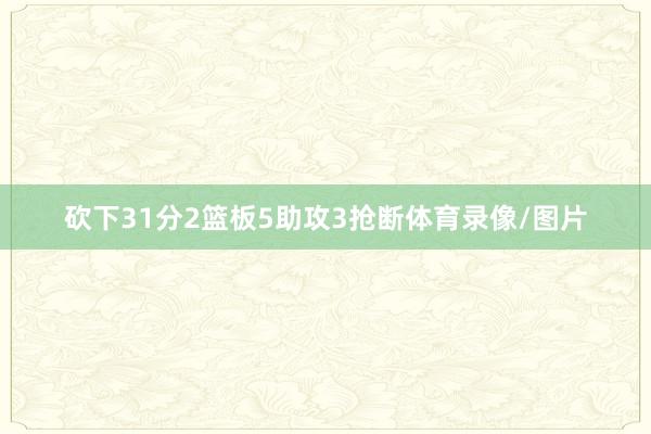 砍下31分2篮板5助攻3抢断体育录像/图片
