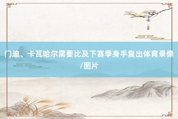 门迪、卡瓦哈尔需要比及下赛季身手复出体育录像/图片