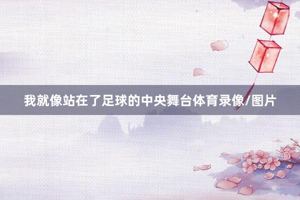 我就像站在了足球的中央舞台体育录像/图片