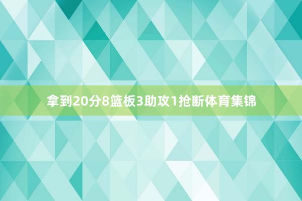 拿到20分8篮板3助攻1抢断体育集锦